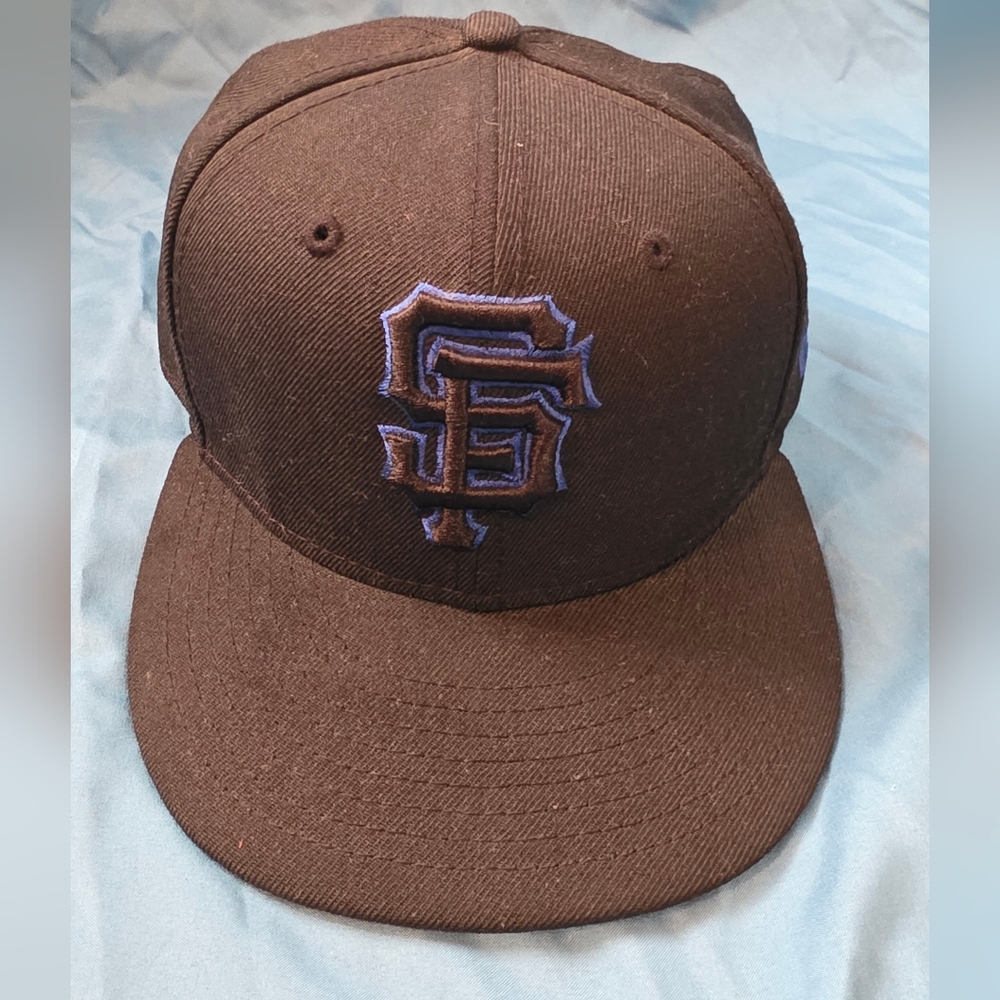 New Era Blue and Black 59FIFTY Fitted Hat